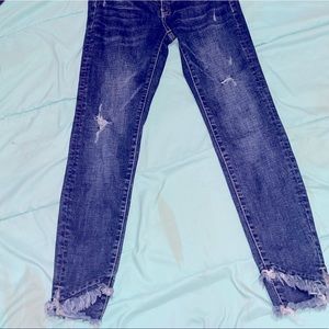 flared skinny jeans